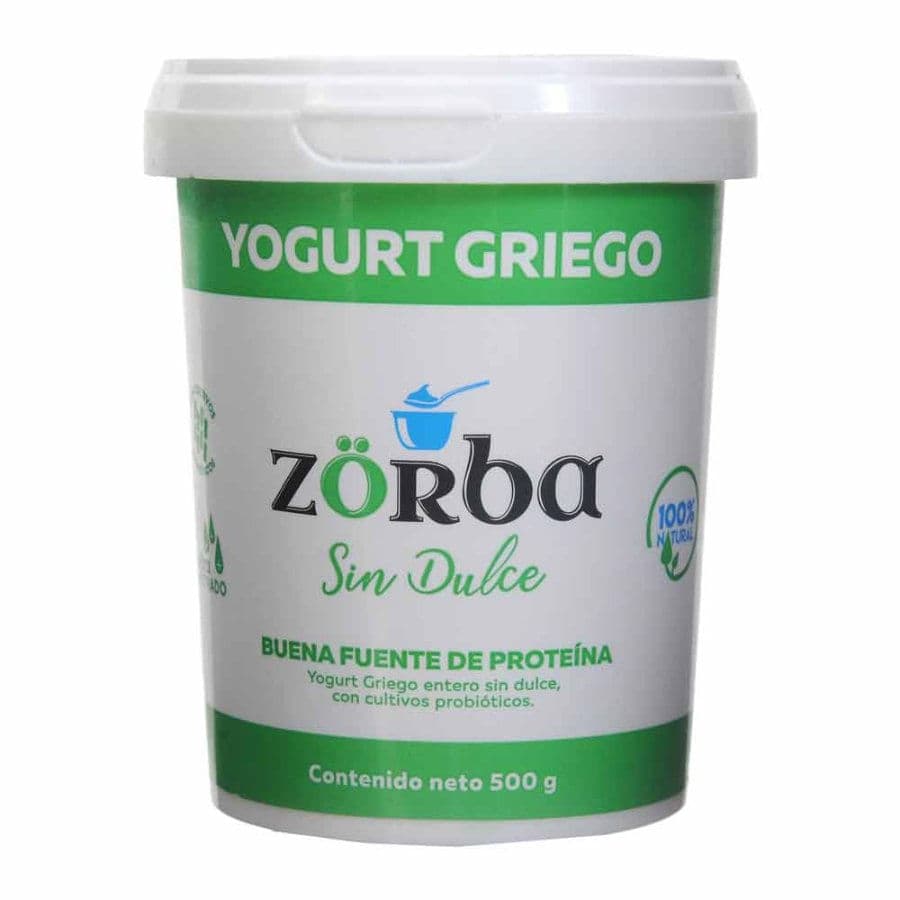 Yogurt Zorba Griego sin Dulce 500 G
