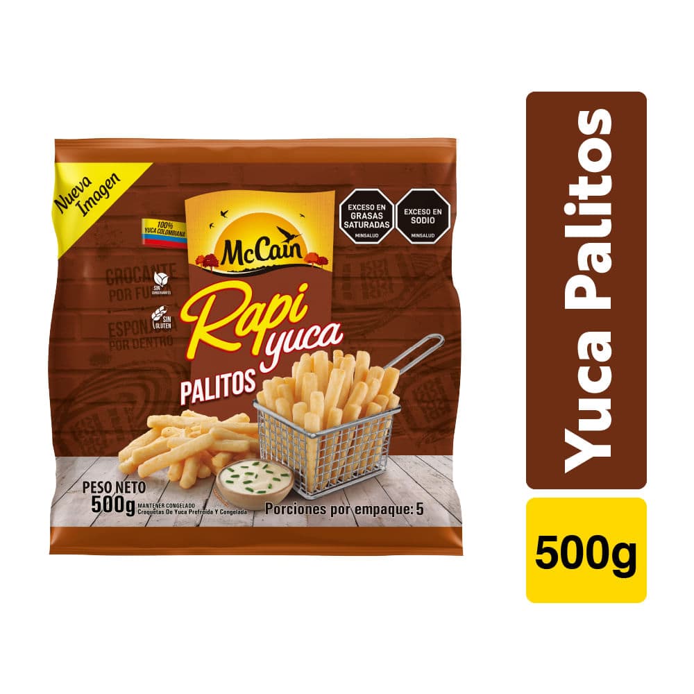 Yuca McCain Palitos Rapi Yuca 500 G
