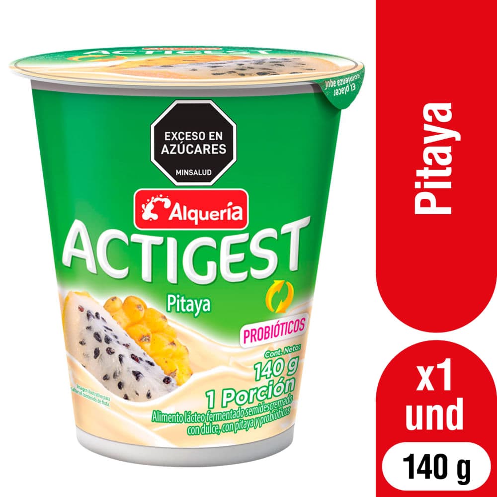Actigest Alqueria Pitaya 140G