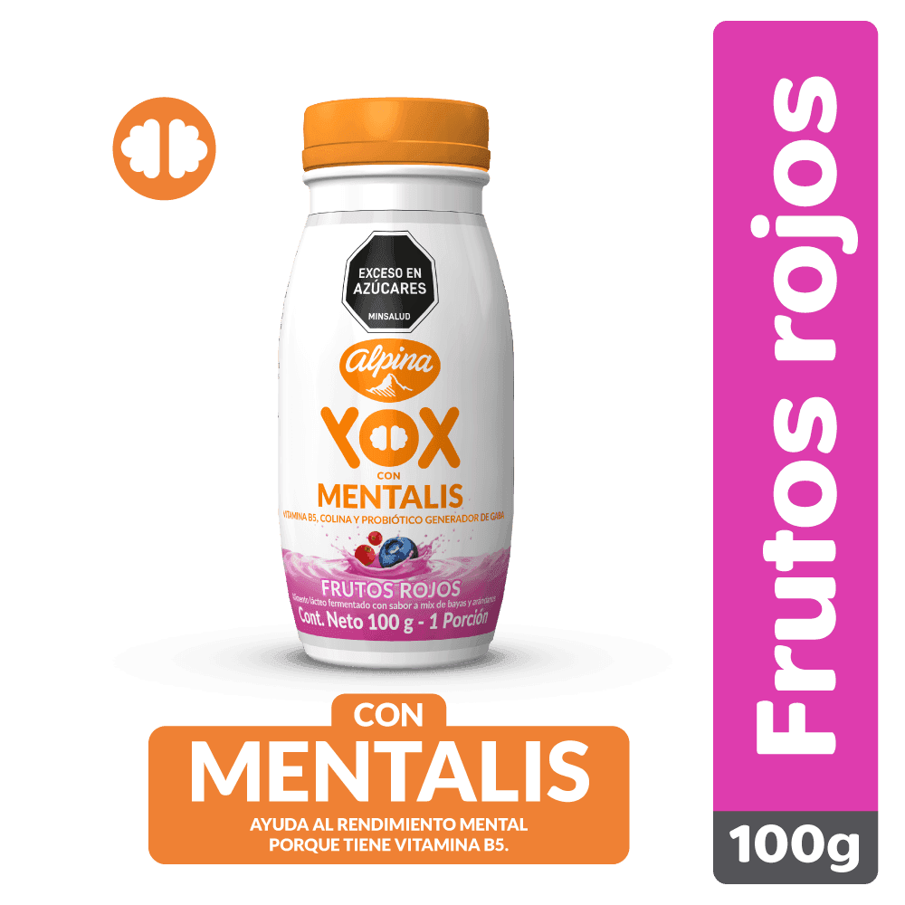 Yox Mentalis Frutos Rojos 100 G