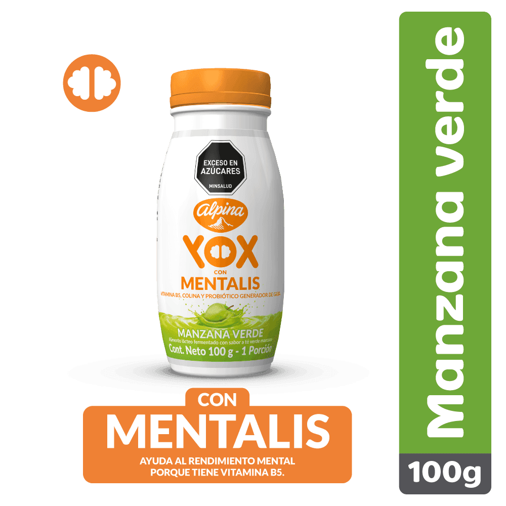 Yox Mentalis Manzana Verde 100 G