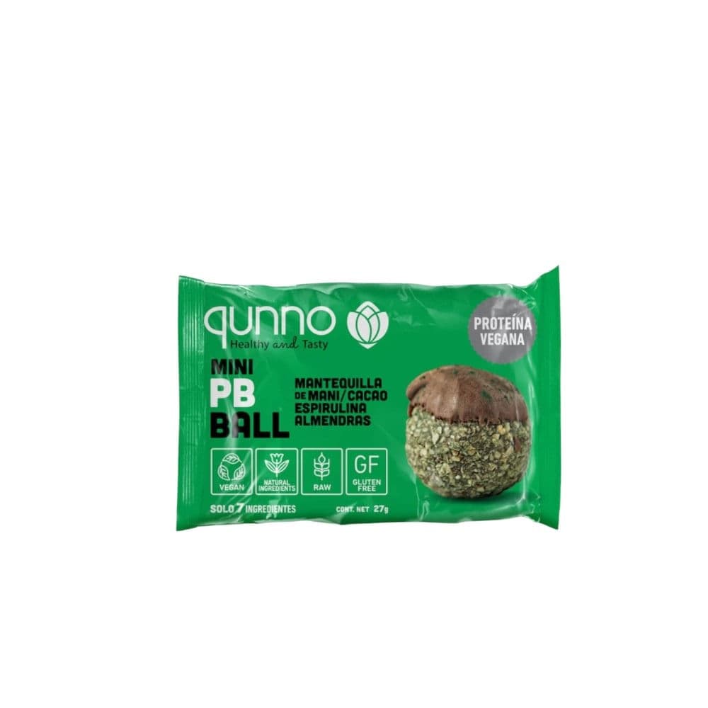 Proteína Vegana Qunno Mini Pb Ball 27 G