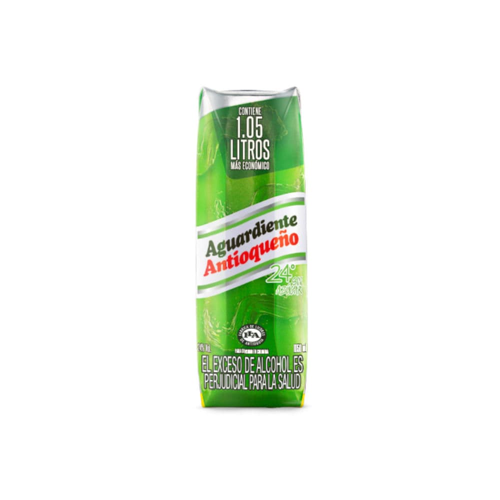 AGUARD ANTIOQUE#O TETR VDE 24° 1050ML