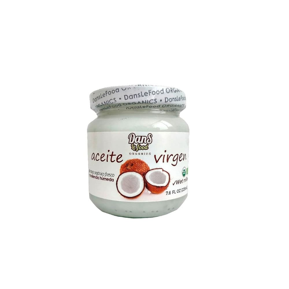 Aceite de Coco Dans Le Food Orgánico Virgen 225 Ml