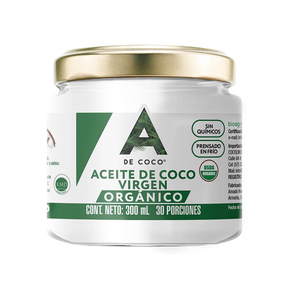 ACEITE A DE COCO EXT VIRG ORGANIC 300ML