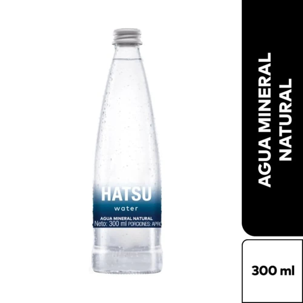 AGUA HATSU MINERAL NAT 300ML