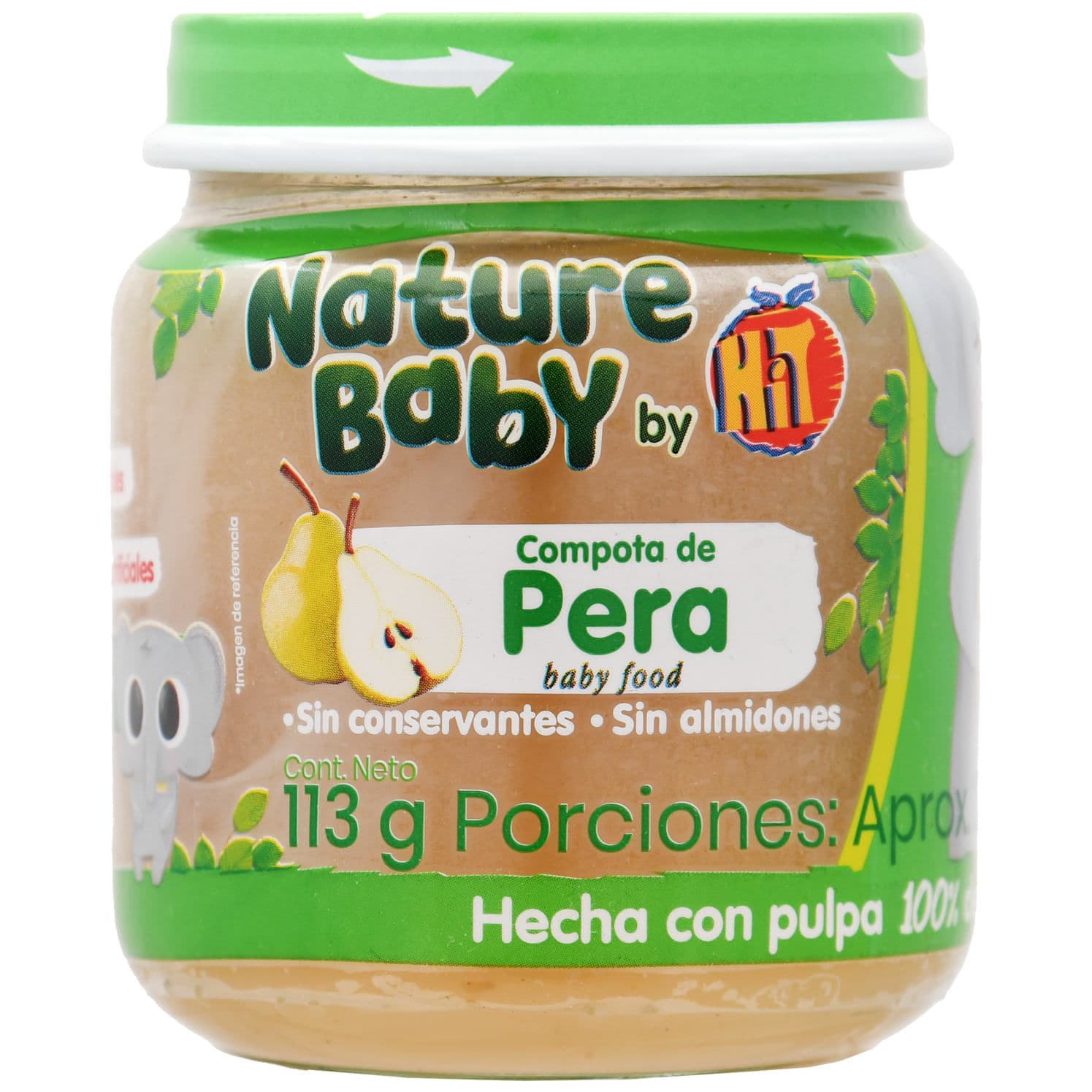 COMPOTA NATURE BABY FR PERA 113G