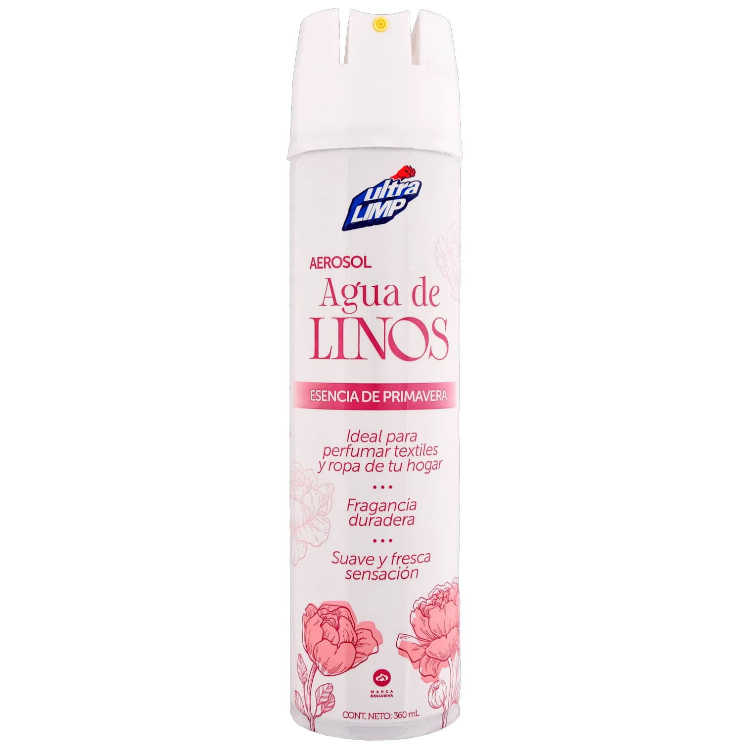 AGUA LINOS ULRALIMP ESENCIA PRIMAV 360ML