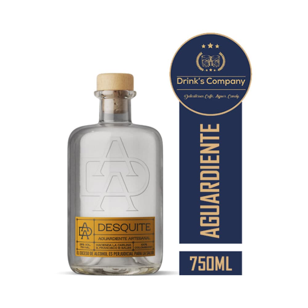 AGUARDIENTE DESQUITE ARTESANAL 750ML
