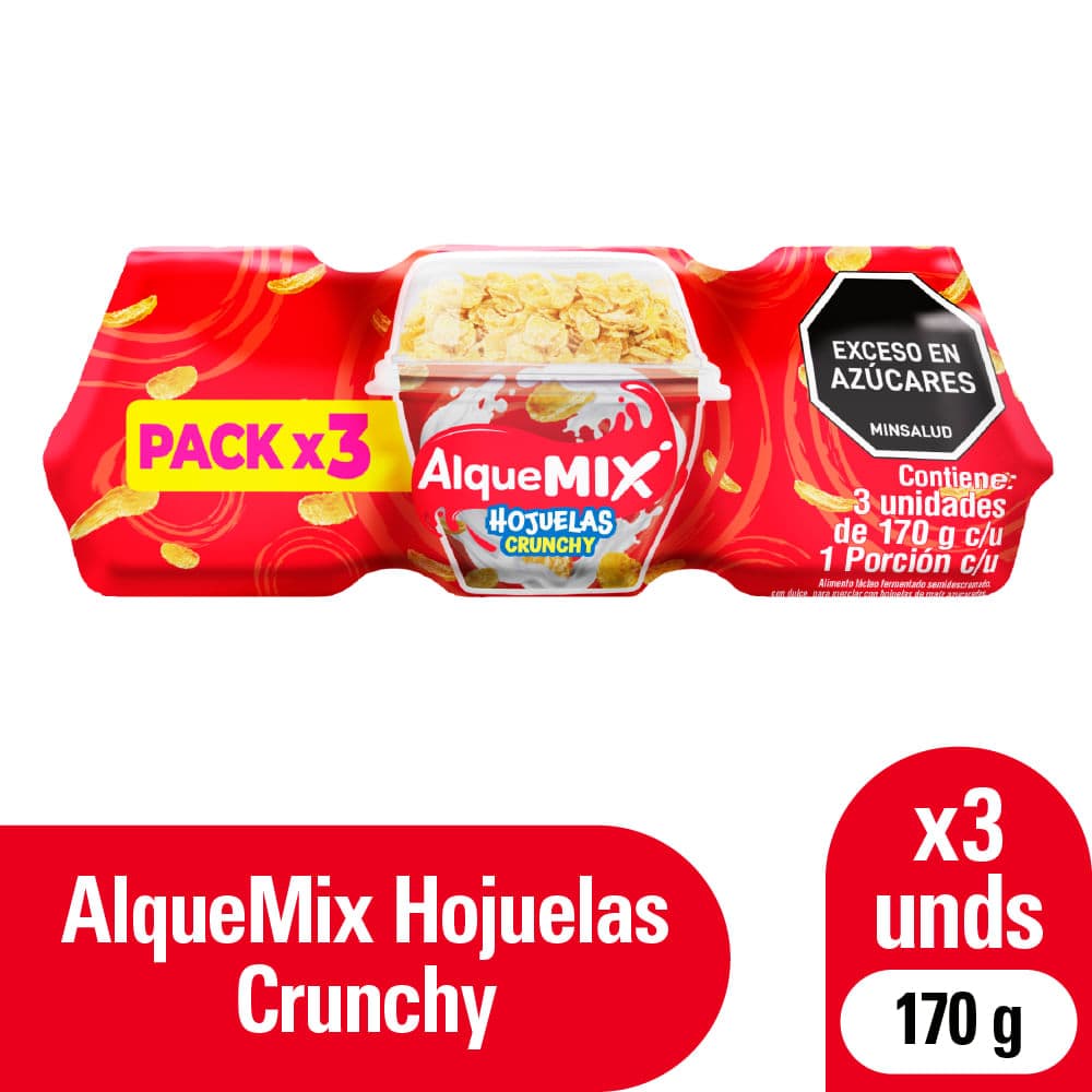 ALIM LACT ALQUEMIX HJLA CUCH 170g X3 P/E