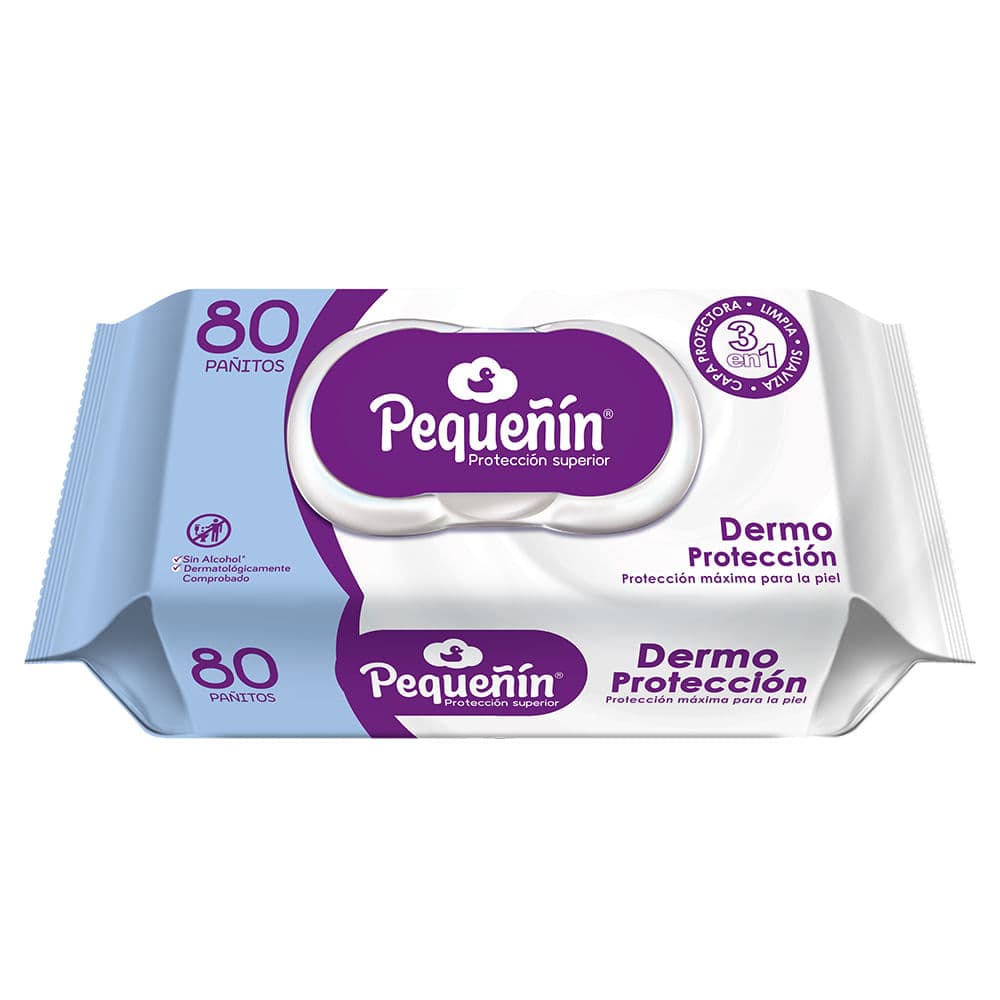 PAÑITO HUM PEQUEÑIN DERMA PROTEC 80UN