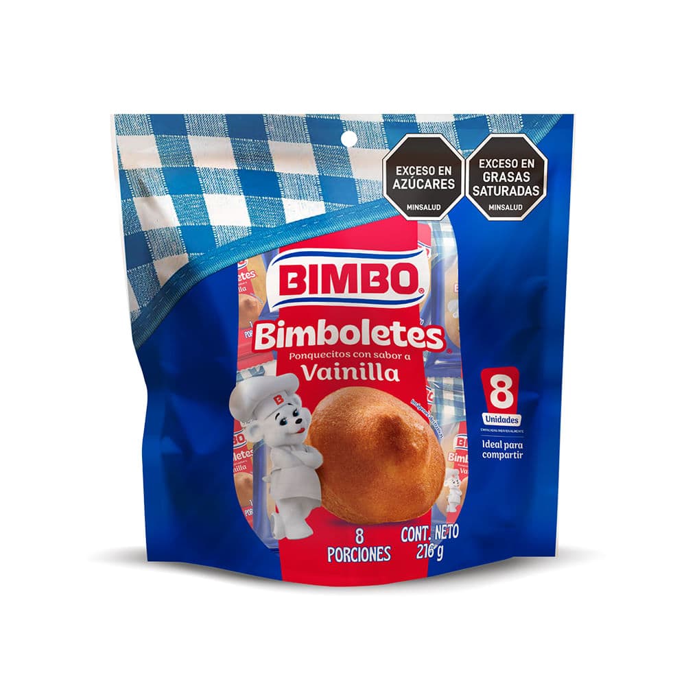 BIMBOLETES VAINILLA 8 UND 216G