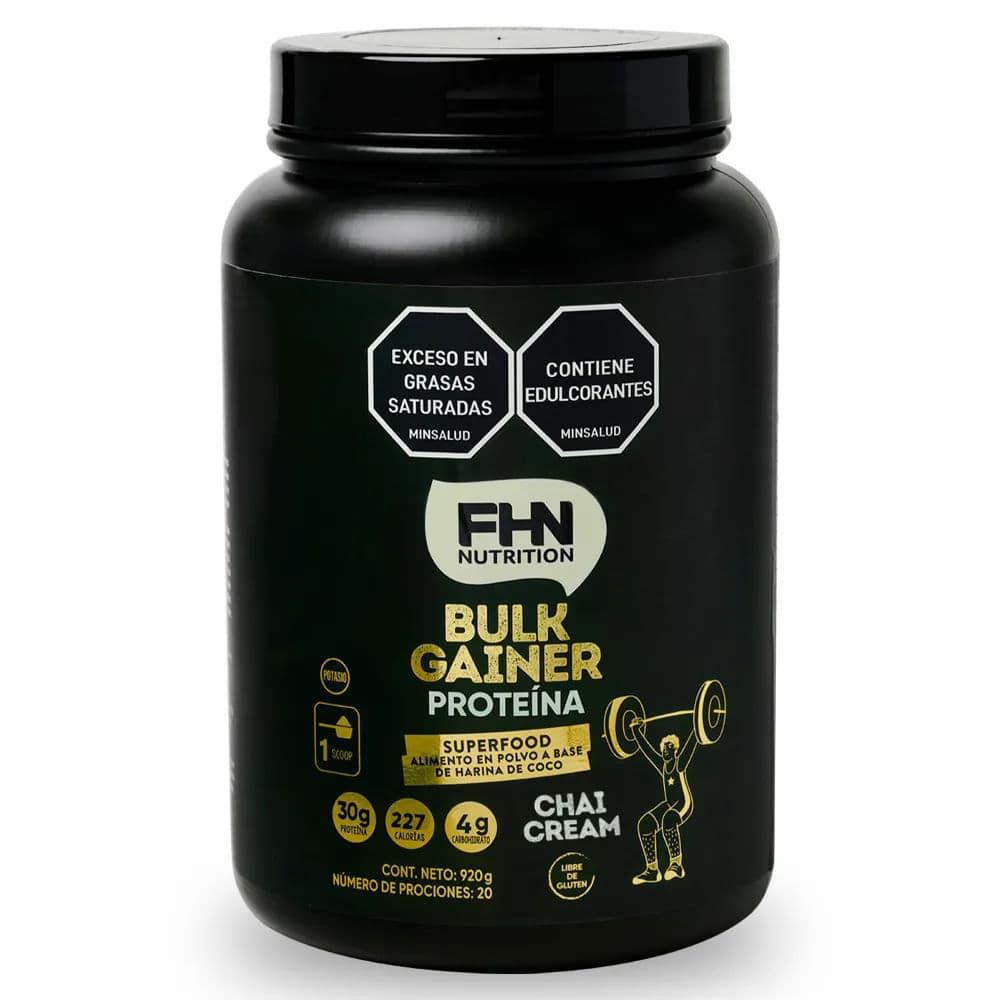 SUPLEM FHN NUTRI BULK GAINER CHAI 920G
