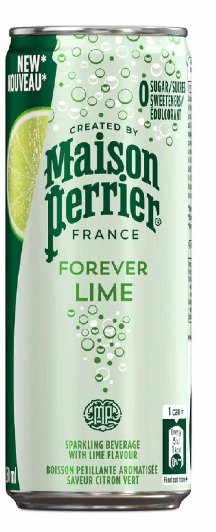 AGUA PERRIER FOREVER LIMA LATA 250ML