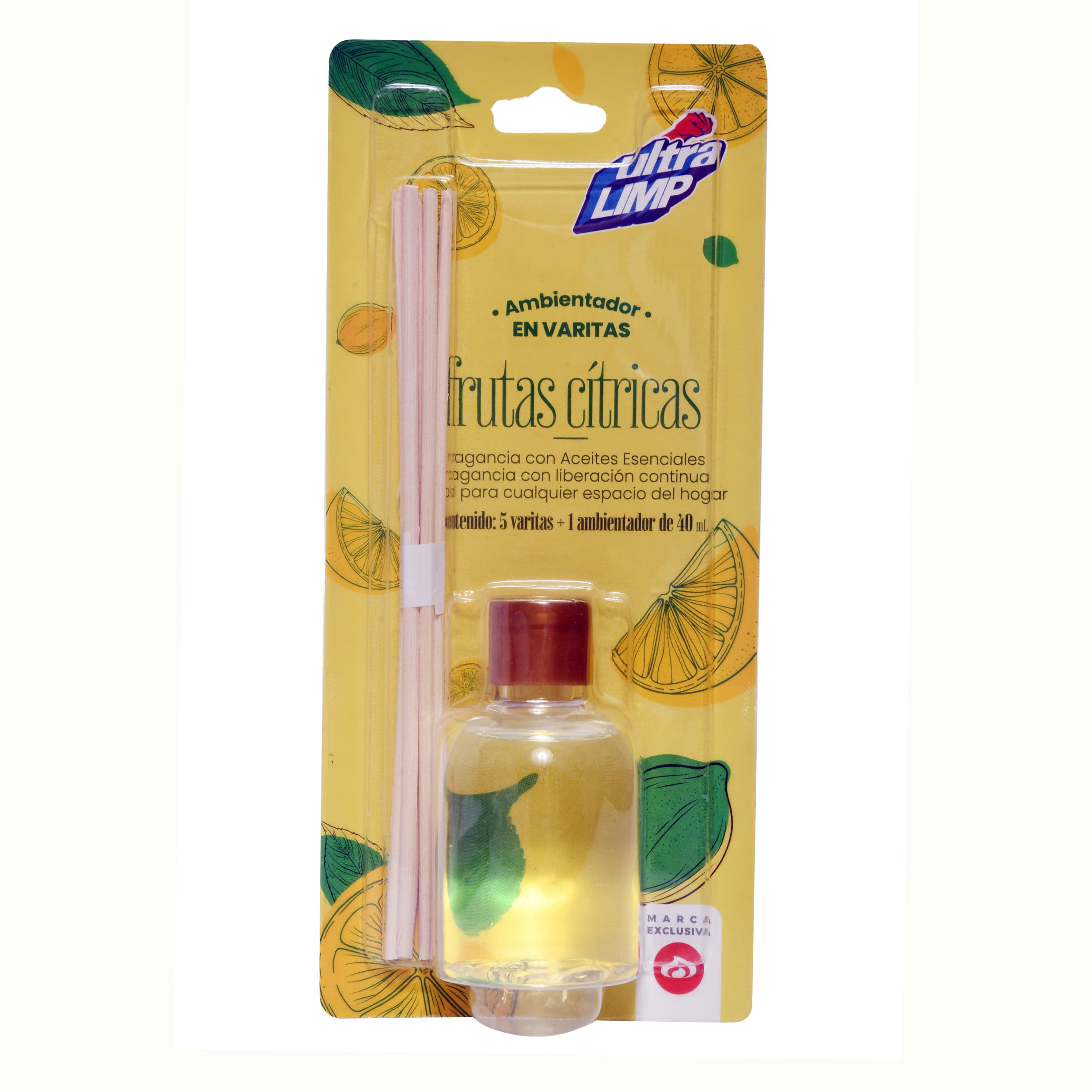 AMBIENTADOR ULTRALIMP VARITA FRUT CITR 40ML