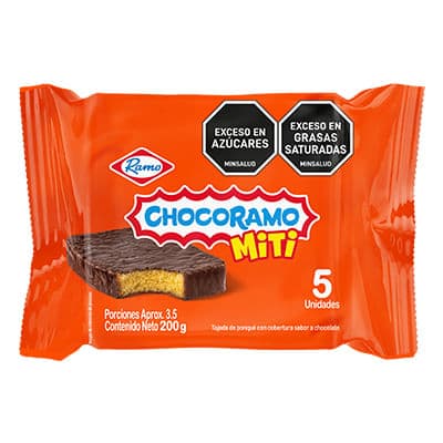 Chocoramo Miti 200 G X5 Unds