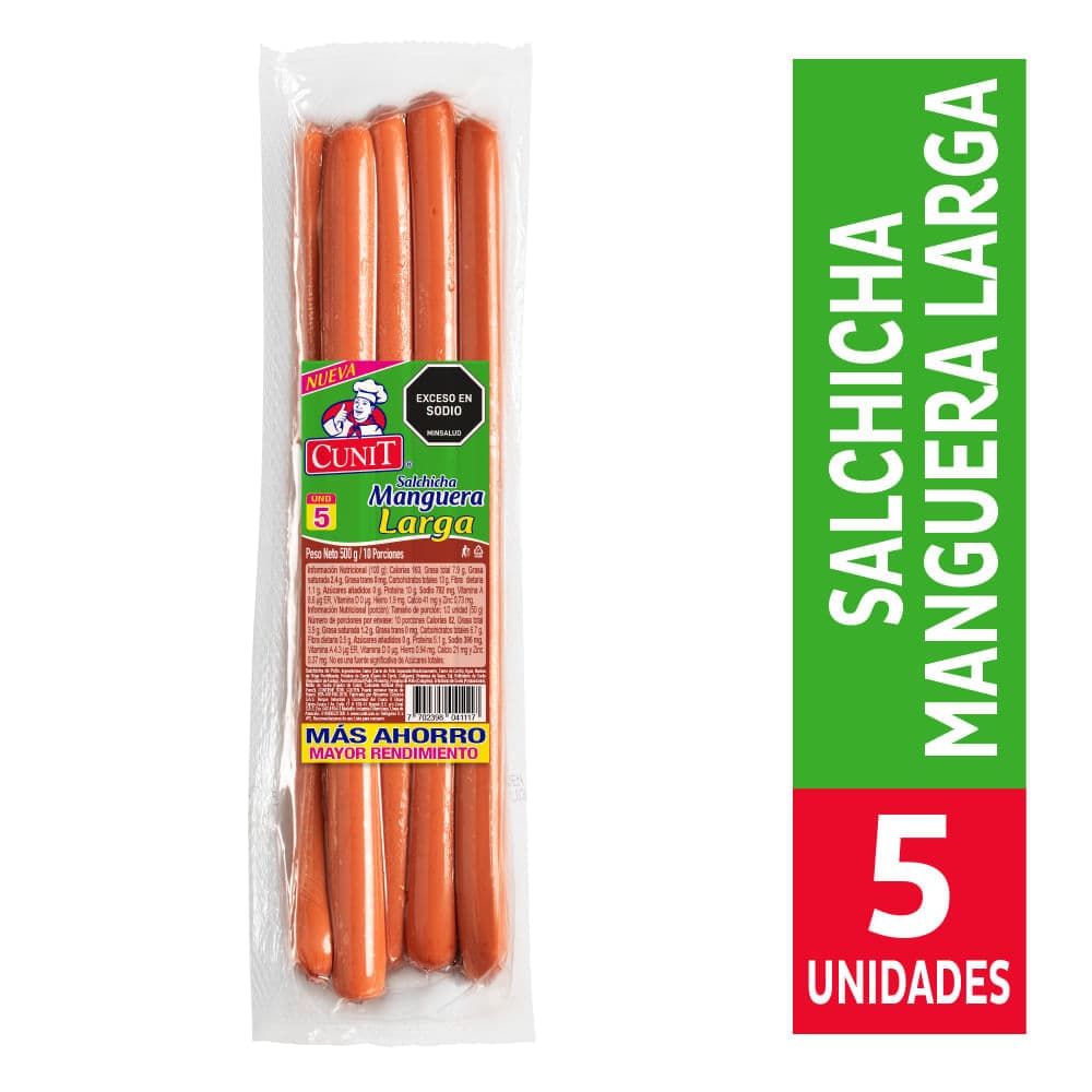 Salchicha Cunit Manguera 500 G