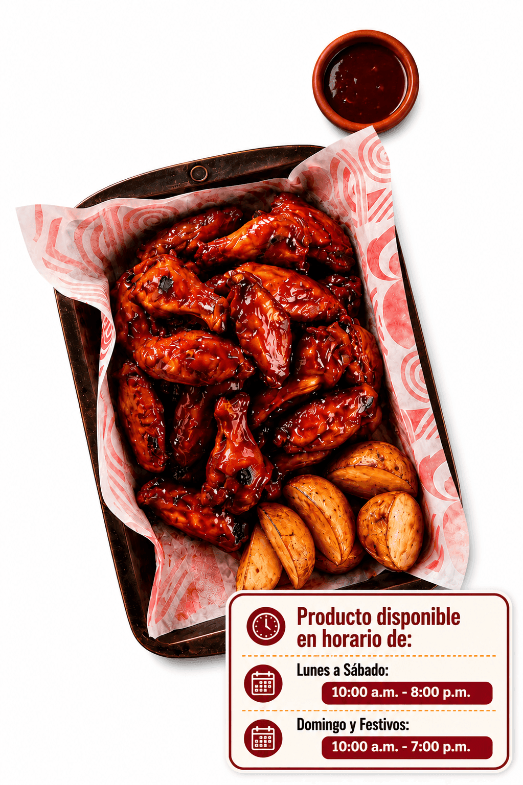 ALITAS WINGS BBQ 900g