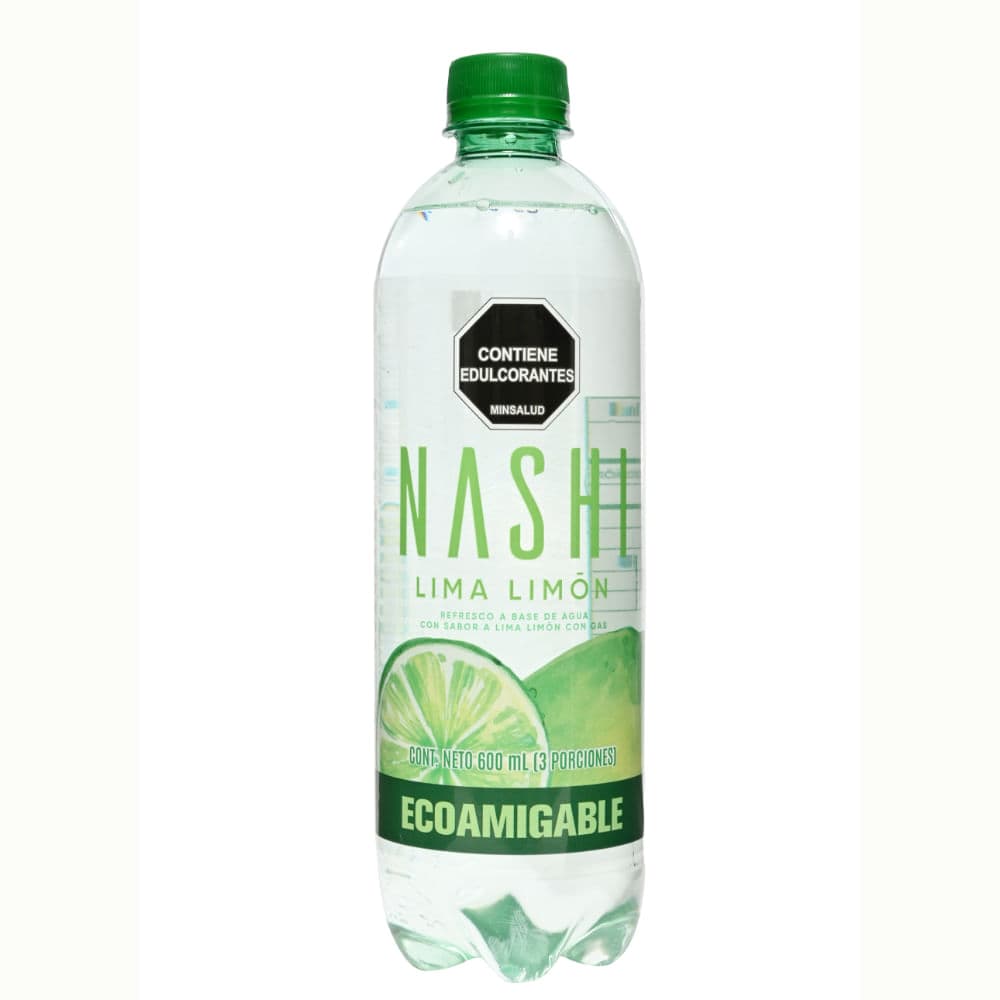 AGUA SABORIZADA NASHI LIMON 600 ML