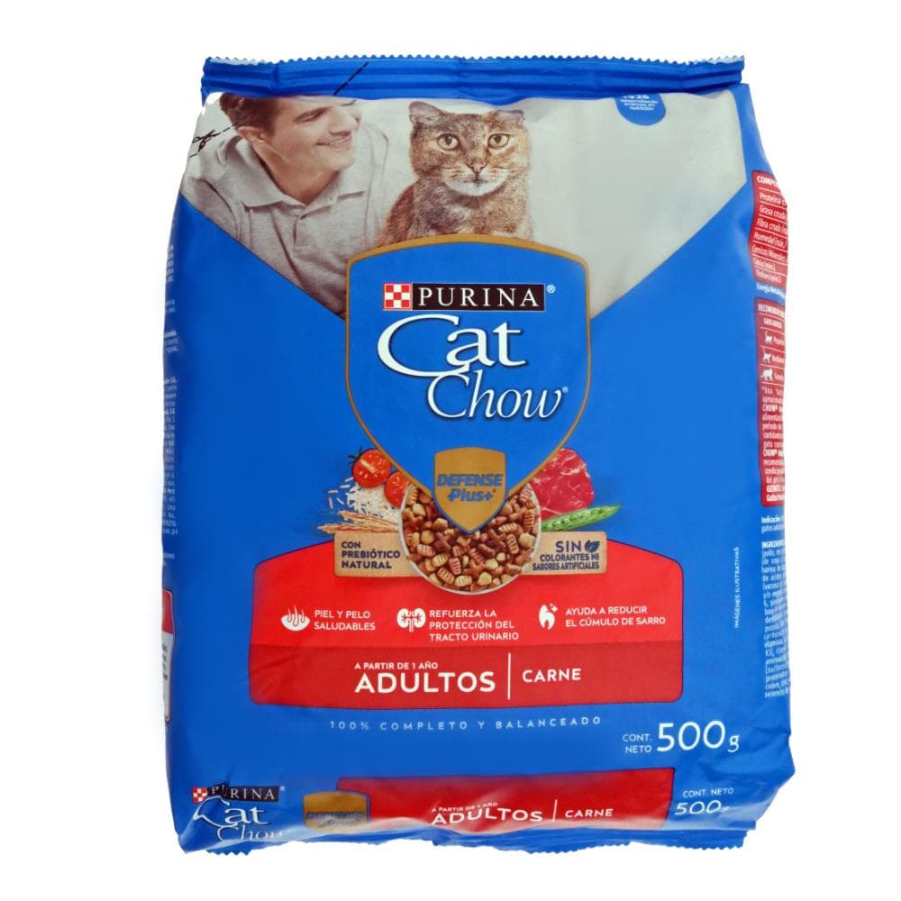ALIM GATO CAT CHOW AD CARN PREB 500G