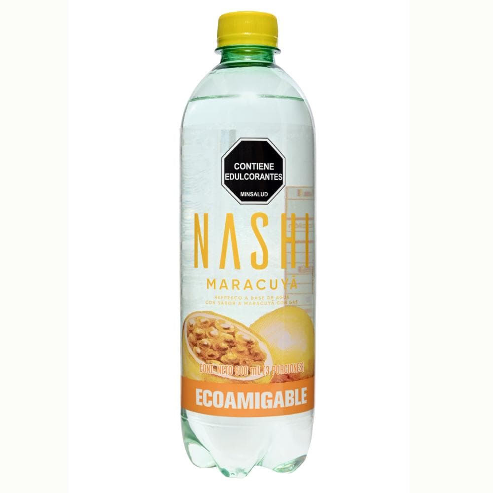 AGUA SABORIZADA NASHI MARACUYA 600 ML