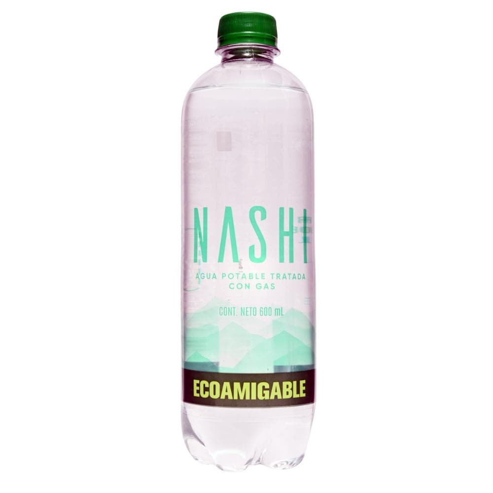 AGUA NASHI C/GAS 600 ML