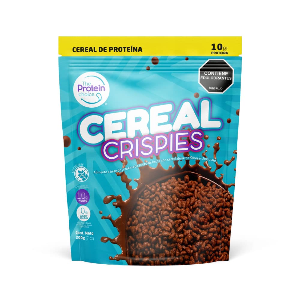 CEREAL CRISPIES THE PROTEIN CHOICE 200G