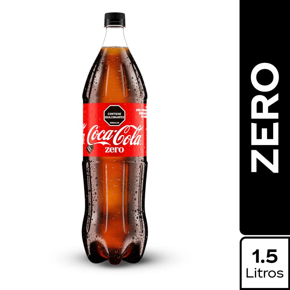 Gaseosa Coca Cola Zero 1,5 Lt