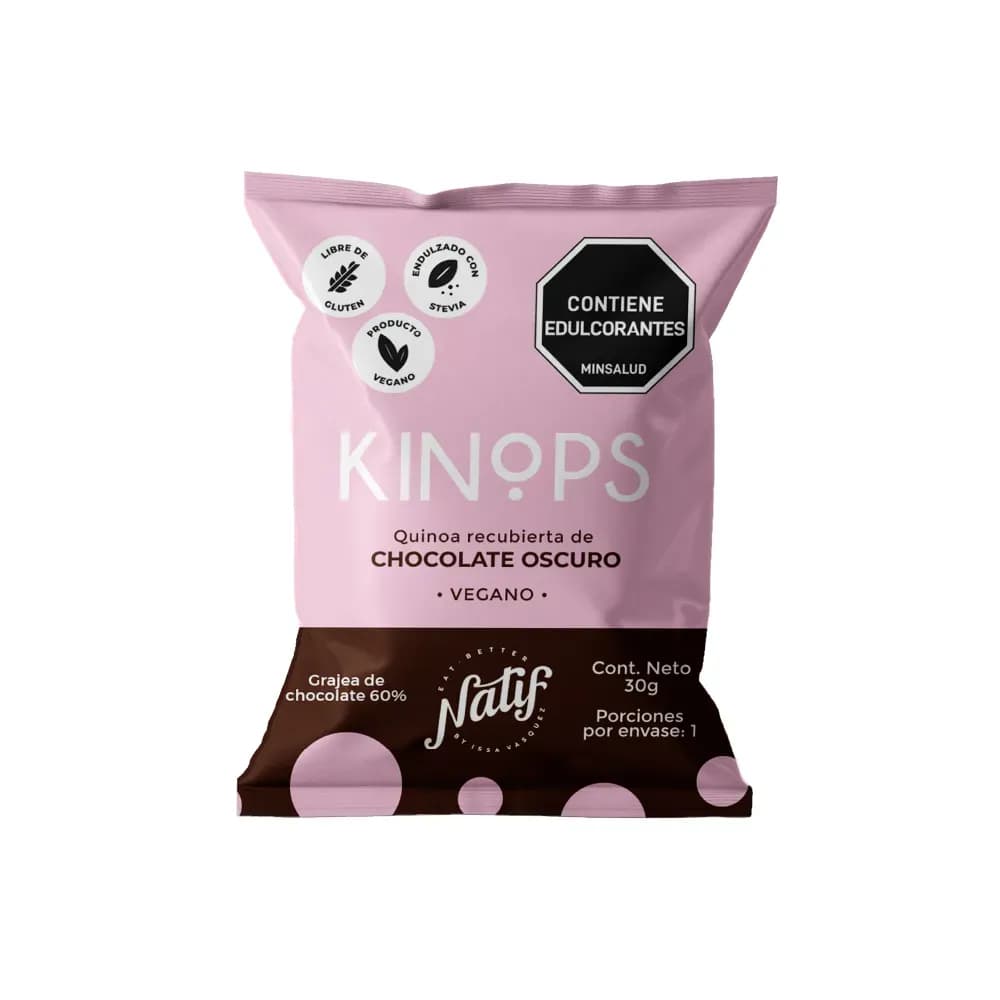 CHOC NATIF KINOPS OSCURO 30g