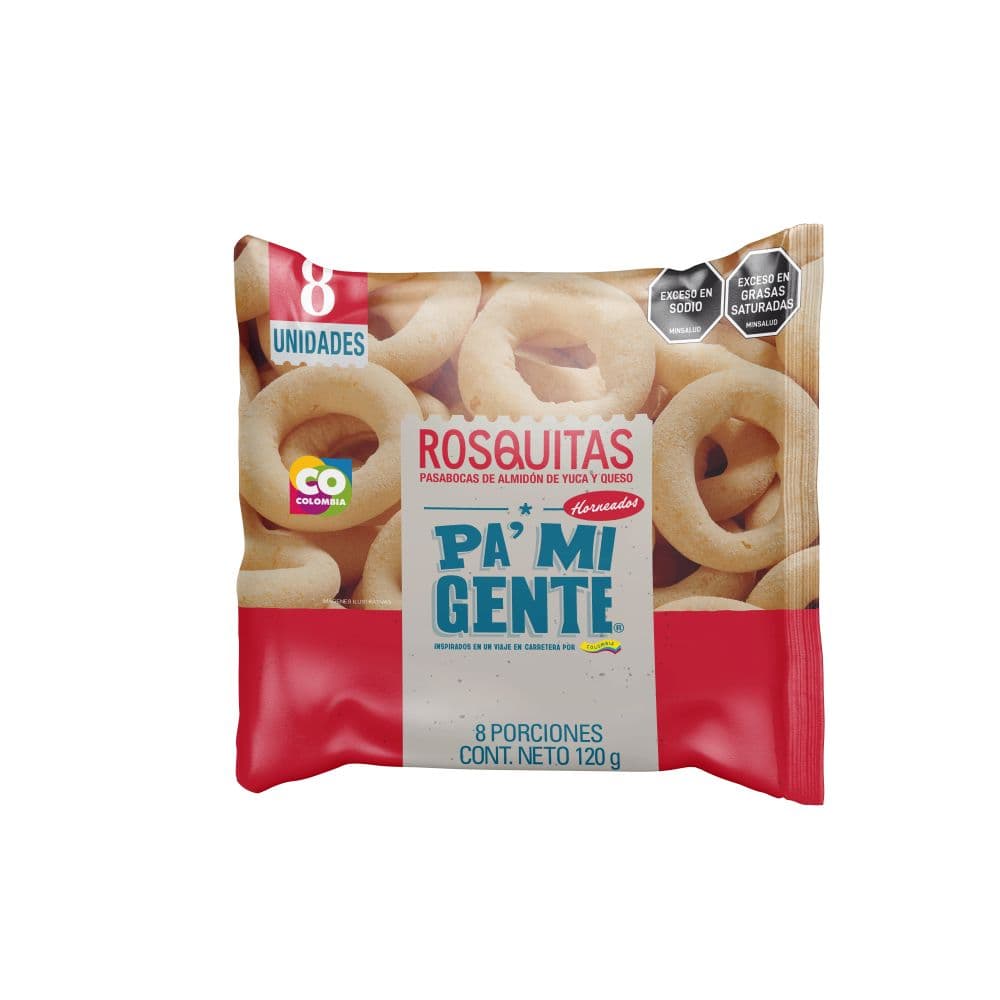 Rosquitas Queso Pa Mi Gente 120 G