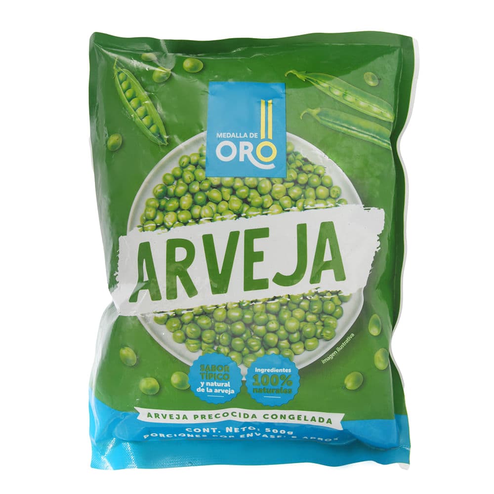 Arverja Medalla de Oro Congelada 500 G