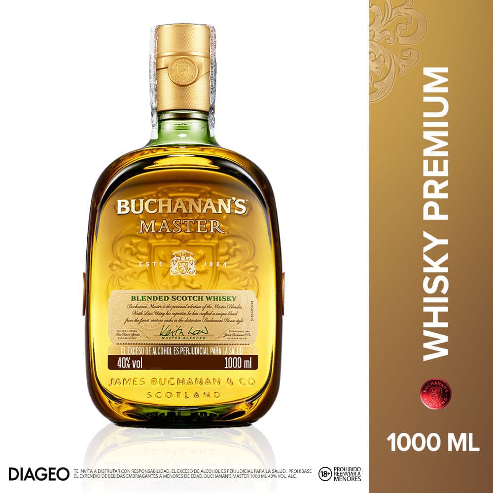 Whisky Buchanan's Master Escocés 1000 Ml