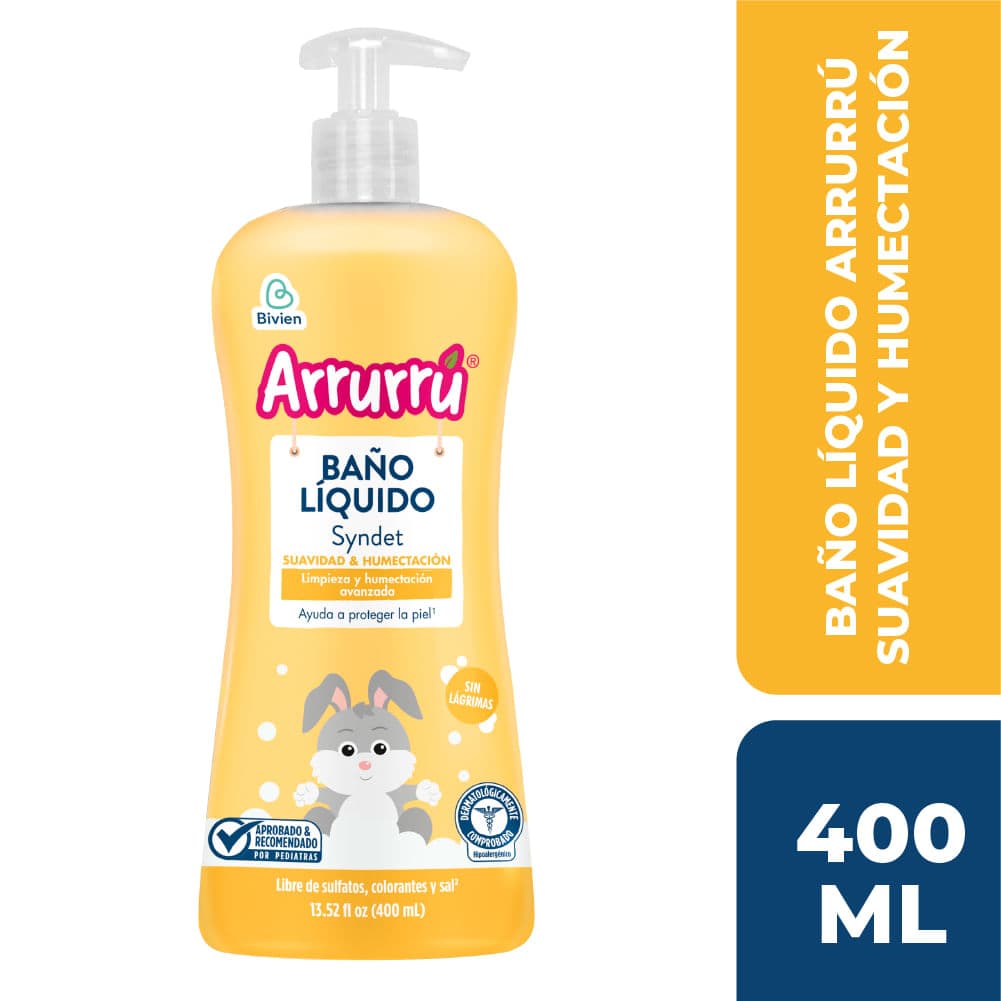 BA#O LIQ ARRURRU SUAVIDAD&HUMECT 400ML