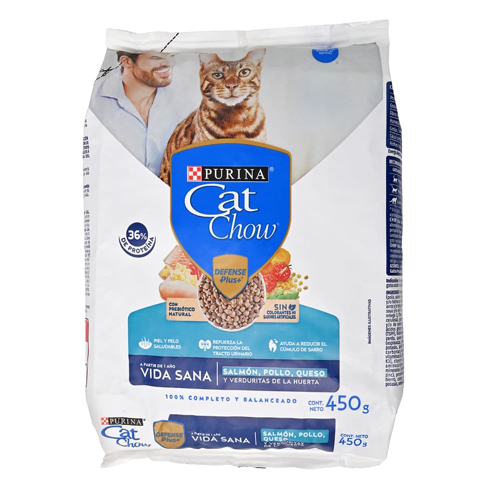 ALIM GATO CAT CHOW VIDA SANA PREB 450 G