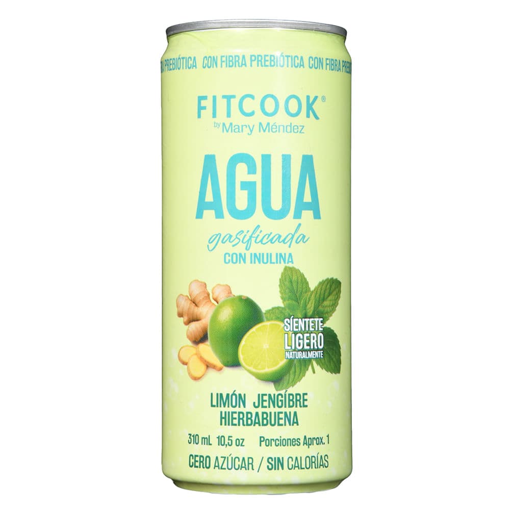 AGUA FITCOOK C/INULINA LIM/JEN/HIE 310ML