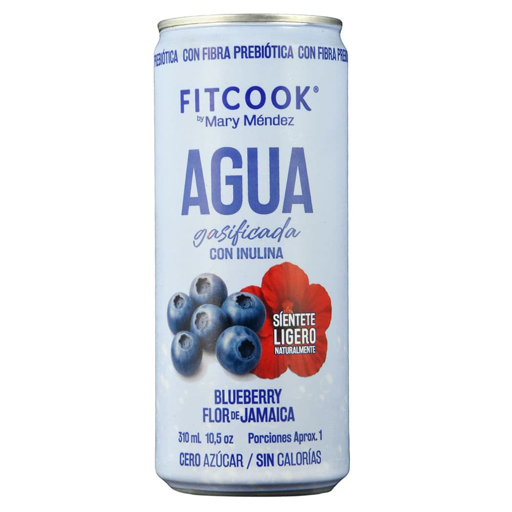 AGUA FITCOOK C/INULINA BLUEBERRY 310ML