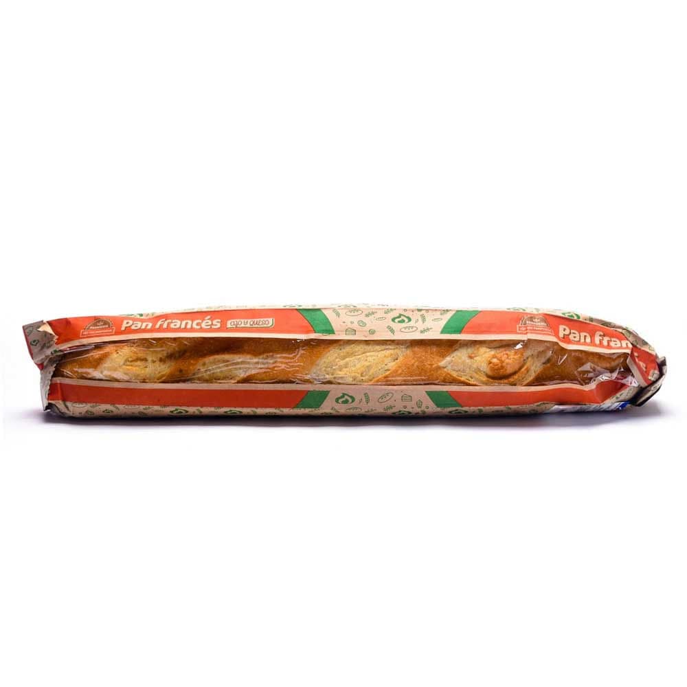 Pan Olimpica Francés con Ajo y Queso 350 G