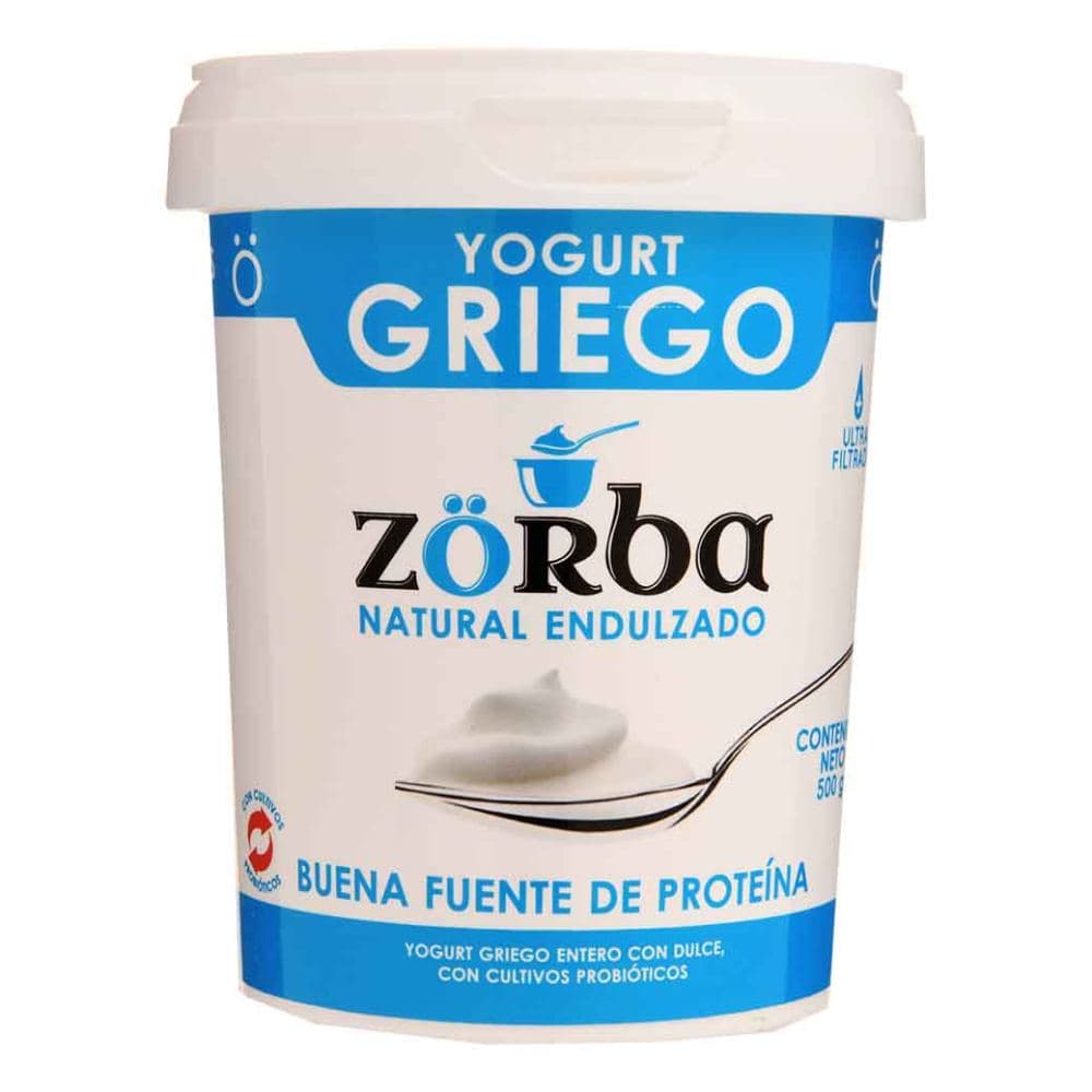 Yogurt Zorba Griego con Dulce 500 G