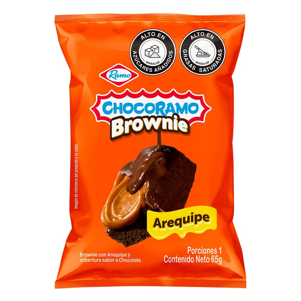 Brownie Chocoramo Arequipe 65 G