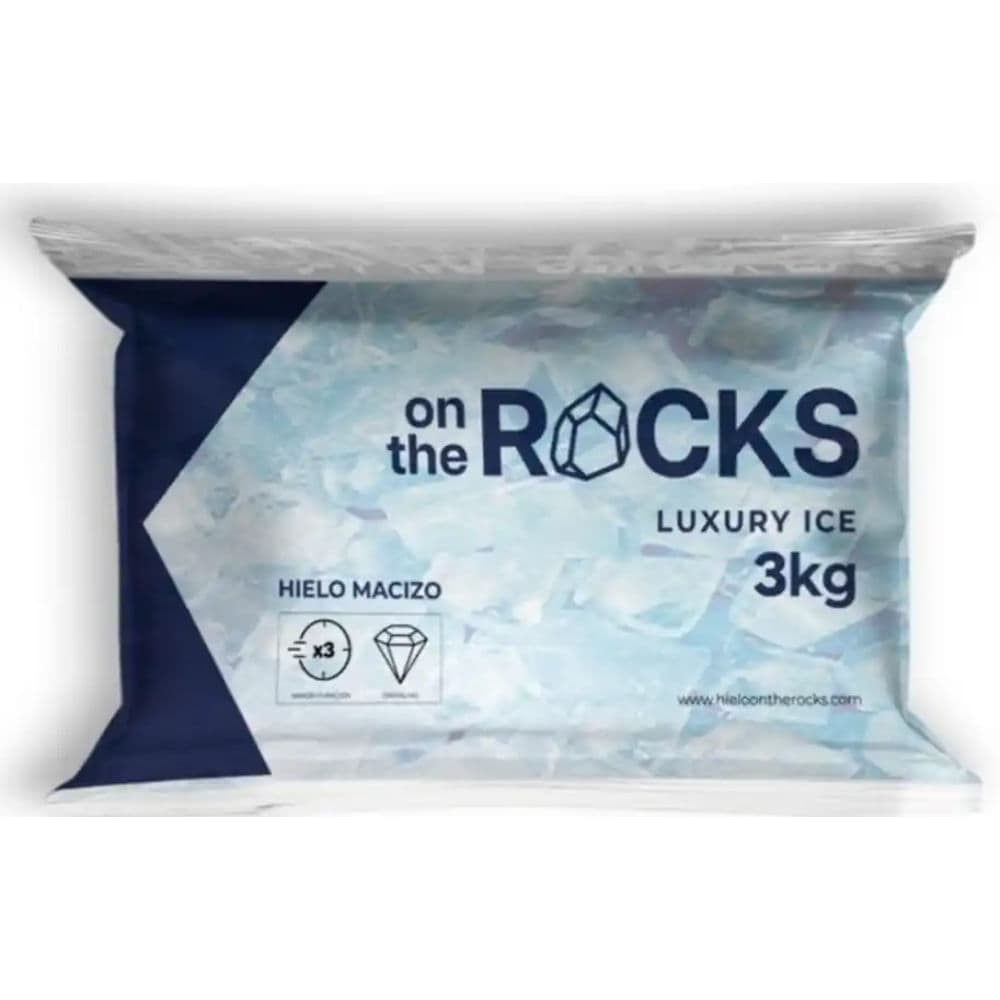 HIELO ON THE ROCKS MACIZO 3KG